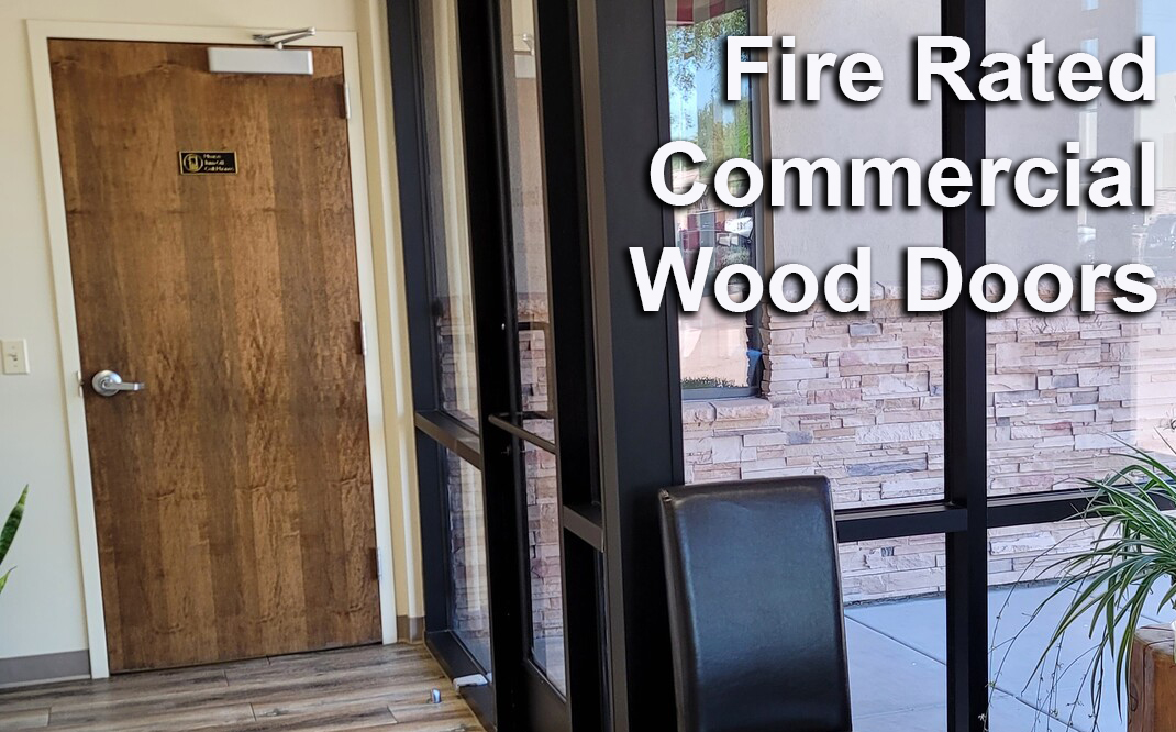 Fire Rated Commercial Solid Core Wood Door And Frame | Www ...